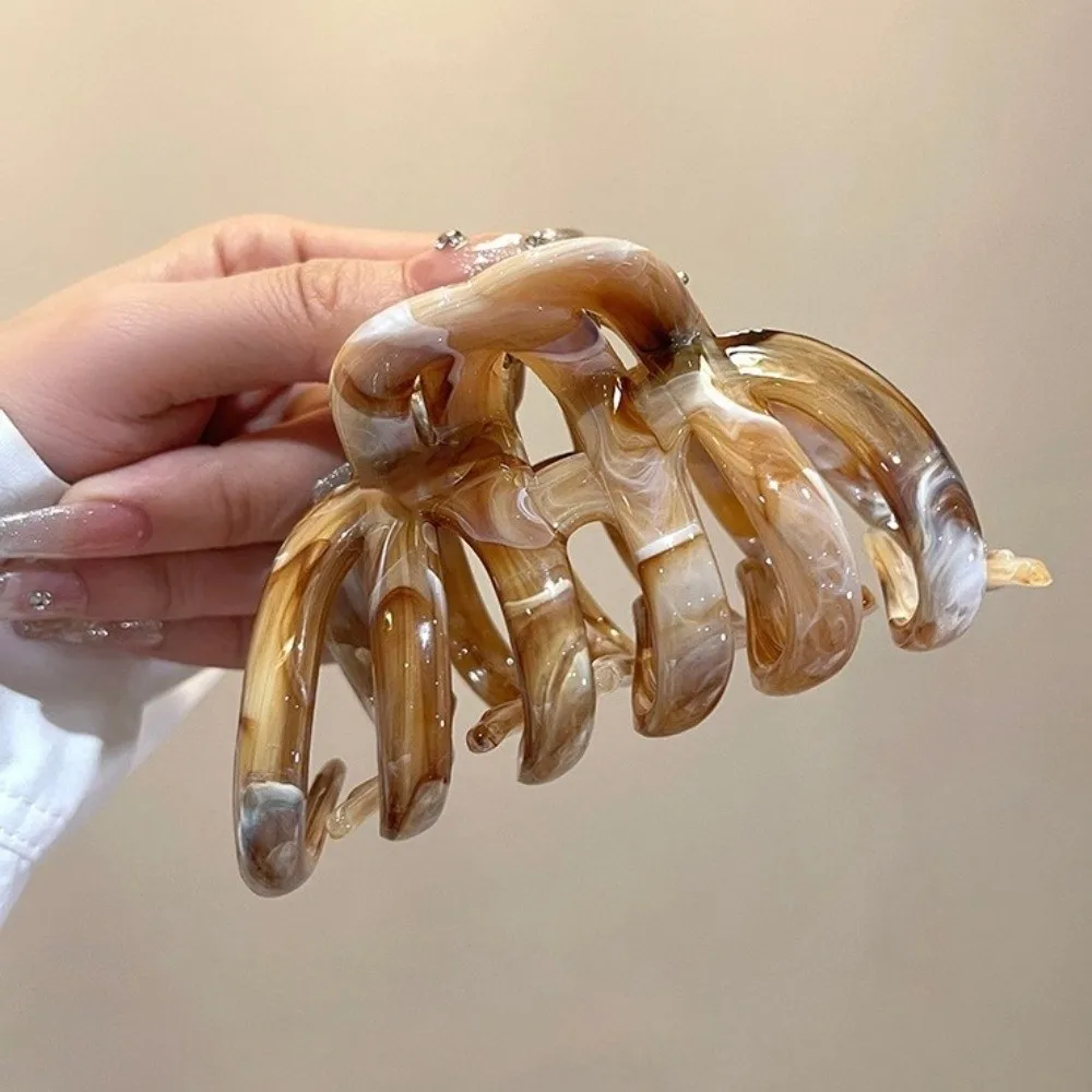 Новый сладкий зажим в виде акулы, нескользящий легкий коготь для волос, элегантный головной убор, заколка для хвоста, украшения для волос