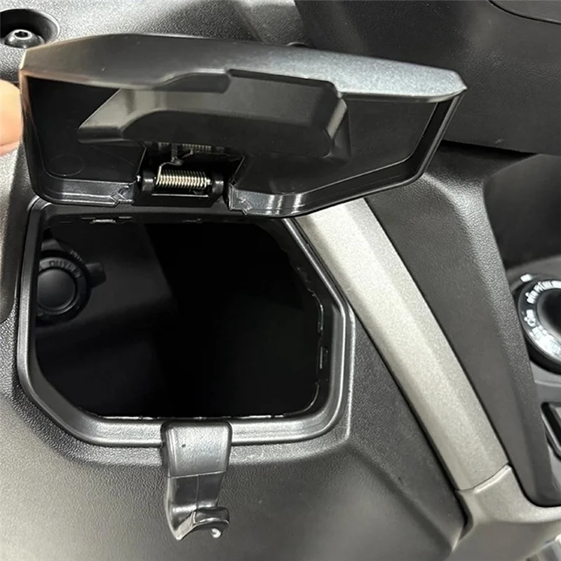 Motorcycle Tool Box Storage Cover For  NMAX V3 Nmax 155 2025 Motorcycle Lid Side Pocket Cover-ABQA