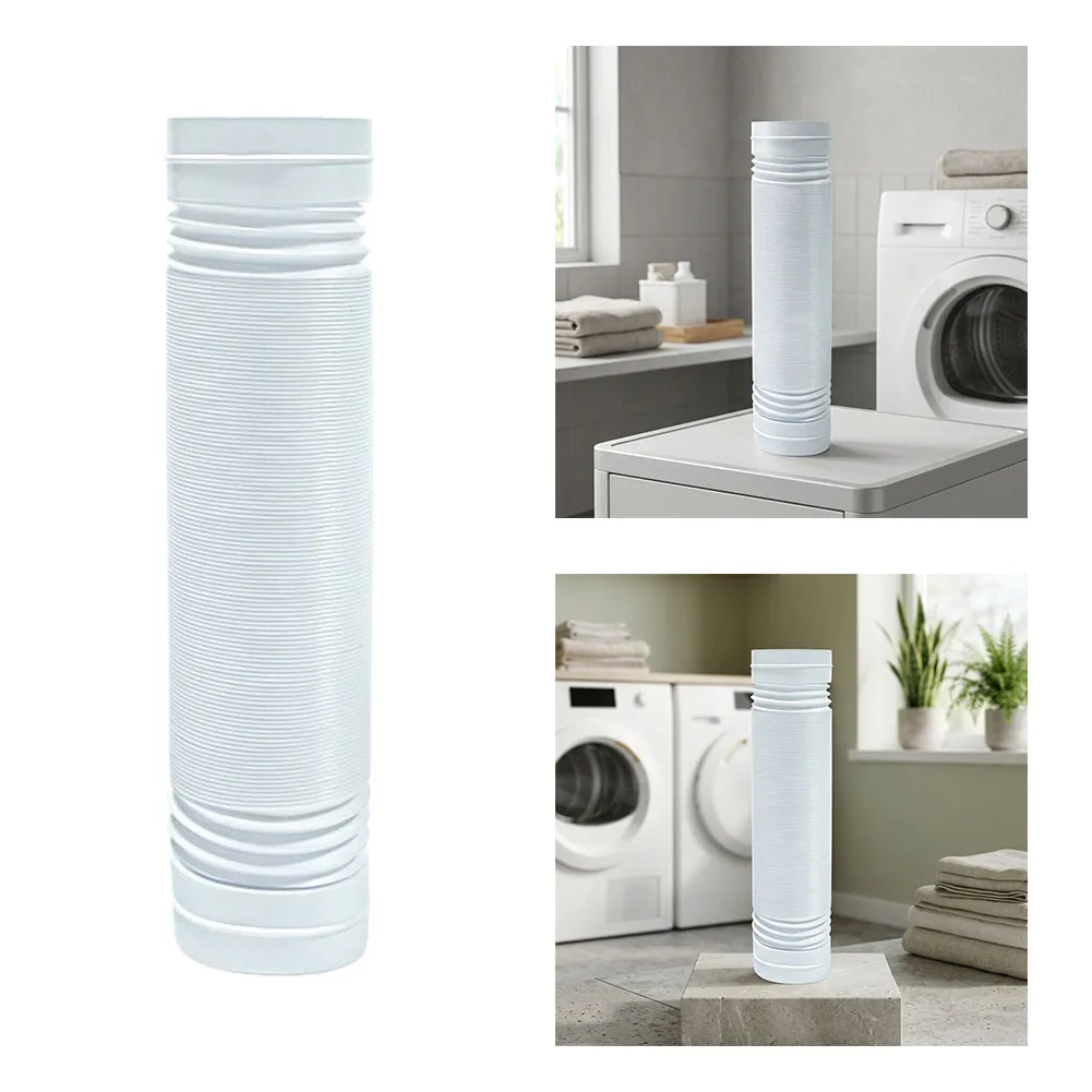 100mm Flexible For Midea Dryer PP Telescopic-Exhaust Hose Outlet Duct Extension Tube Laundry Ventilation Pipe Accessories