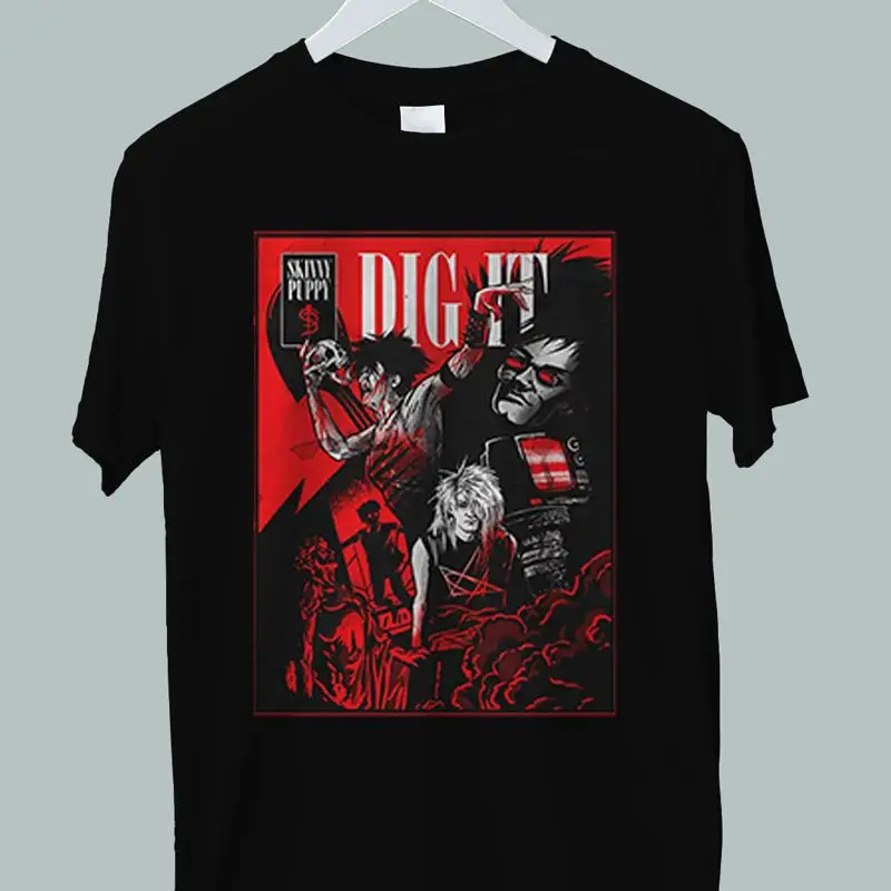 

Skinny Puppy Canadian Industrial Music Group Dig It T Shirt M 2XL