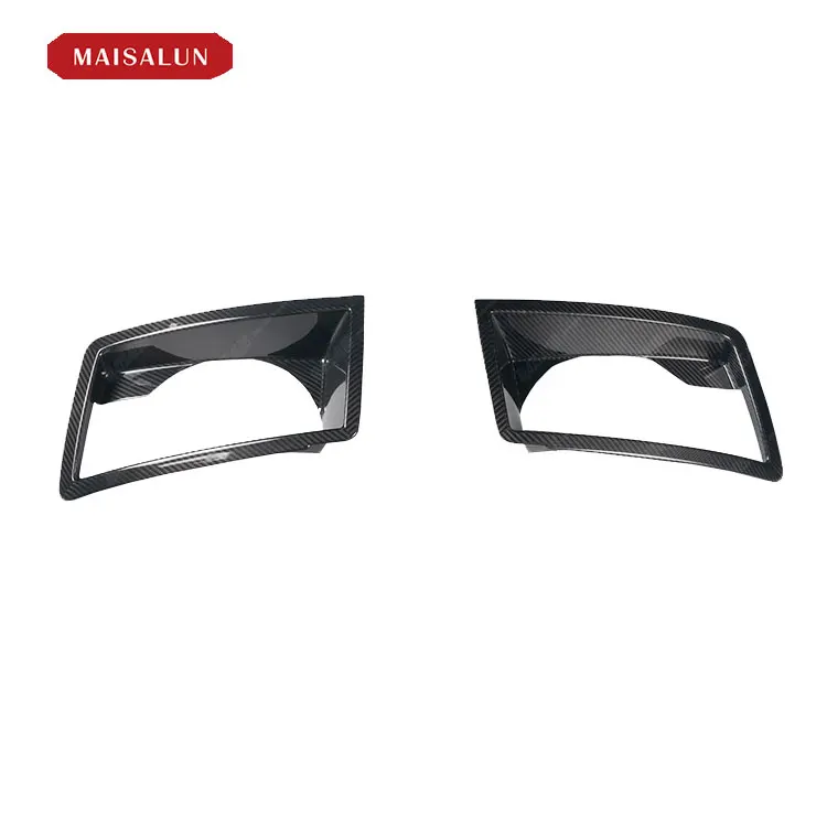 

High Quality Auto Spare Parts for Land Rover Defender Upgrade to Dry Carbon Fiber Material Headlight Lampshade