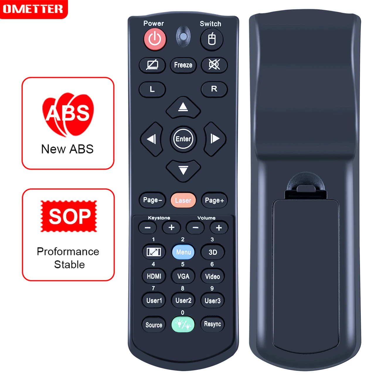 

New Remote Control for Optoma Projector EH416 W402 W416 EH416 DU400 WU416 DH401 W504 W311 EH320USTi EH341 EH320UST EH415ST EH504