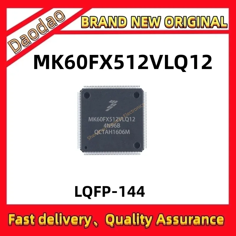 

Quality Brand New MK60FX512VLQ12 MK60FX512VLQ MK60FX512 MK60FX MK60 IC MCU Chip LQFP-144