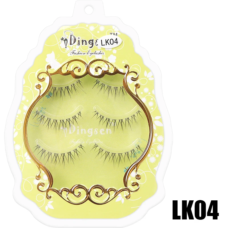 DINGSEN 5 Paar Neue Manga-Wimpern Kosmetik Individuelle Natürliche Wimpern Cosplay Wimpernbüschel Make-up Koreanische Künstliche Wimpern – Detail 11