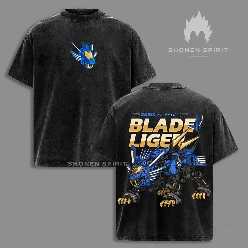 

Футболка в стиле ретро Blade Liger для мужчин и женщин, винтажная футболка высокого качества, хлопковая модная футболка с короткими рукавами, мягкие дышащие топы