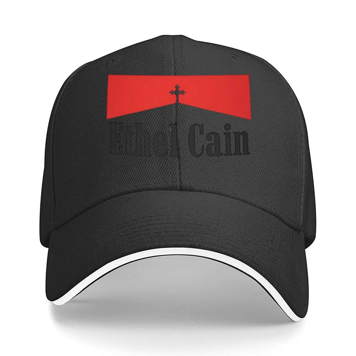 

Mile - Bold, Text, Edgy, Minimalist, Retro - Themed Sandwich Baseball Cap