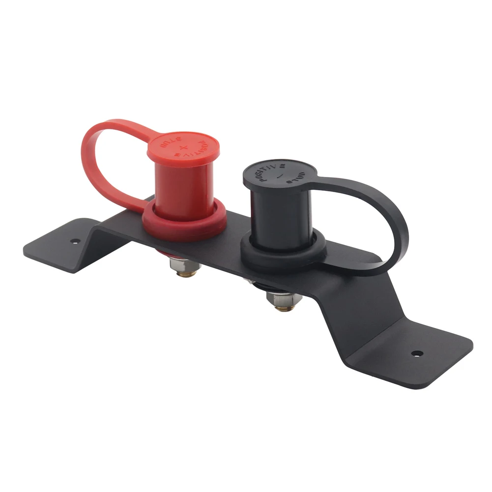 Battery Terminals Relocation Kit Copper Battery Jump Post with Cable Battery Jumper Terminals Charging Tools Kit Car Accessories