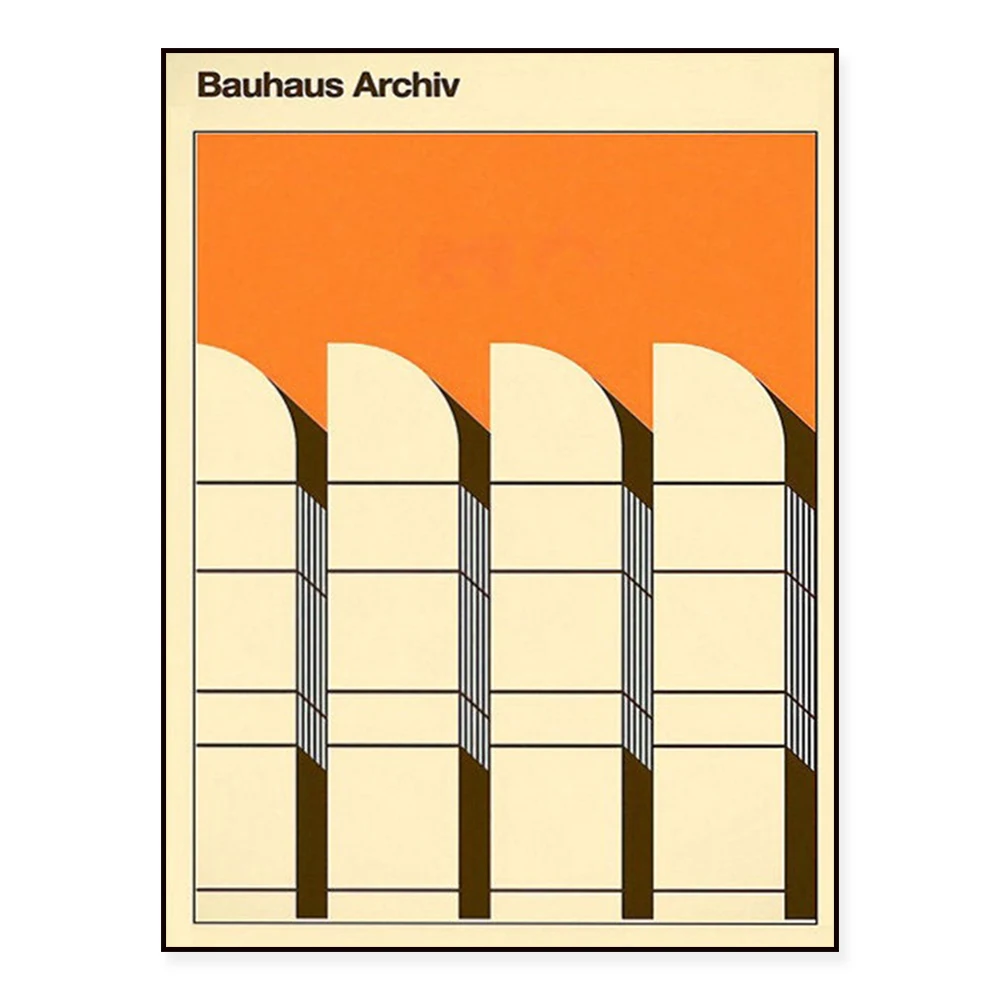 Bauhaus Exhibition Poster, Bauhaus Poster, Bauhaus Art, bauhaus archiv, bauhaus print
