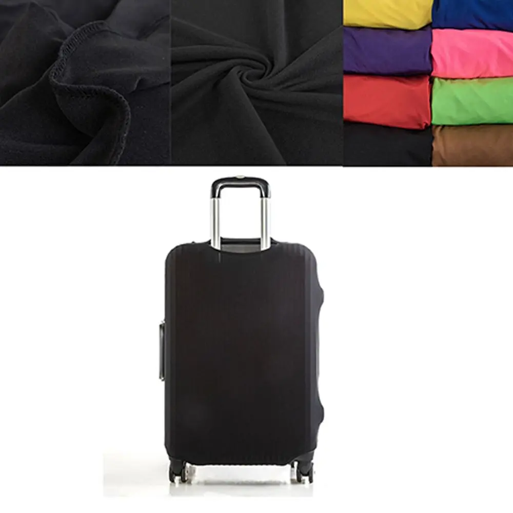 Прочный эластичный чехол для багажа с защитой от царапин, водонепроницаемый пылезащитный чехол для багажа, пылезащитный чехол на колесиках для путешествий