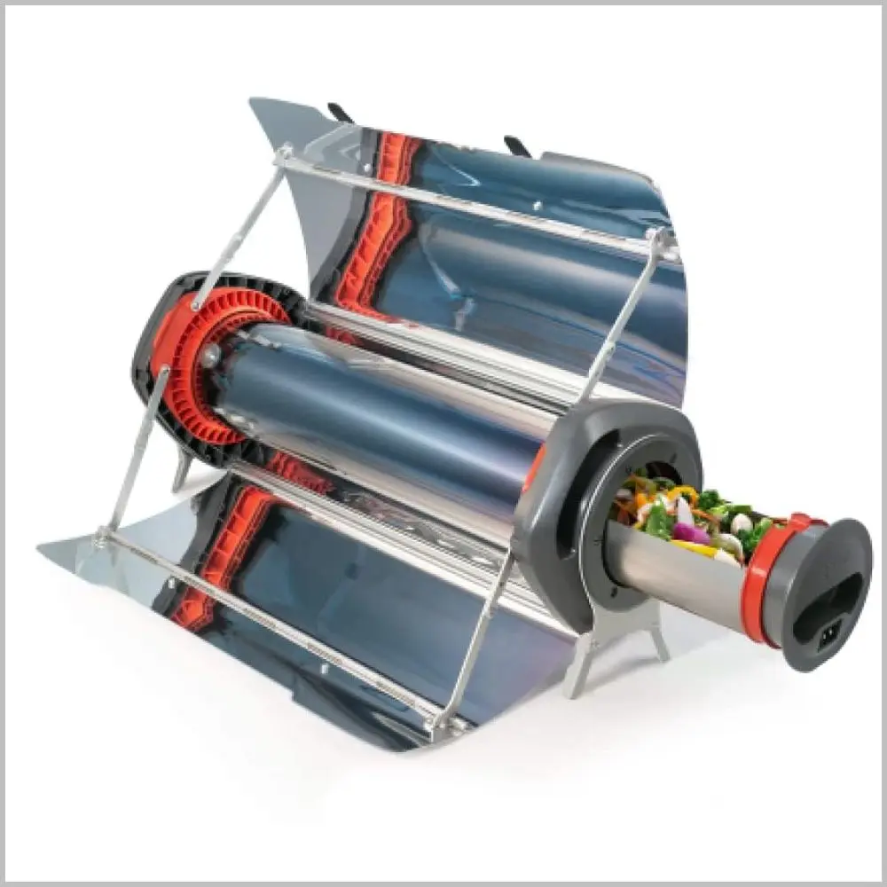 

Portable Hybrid Electric Grill | High-Capacity Cooking | Versatile Indoor/Outdoor Use | Solar/Electric Powered Oven & Cookware |