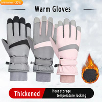 Ski Gloves Waterproof Windproof Anti Sli - Warm Gloves Thermal Touchscreen, For Men Women Outdoor Winter Ski Gloves