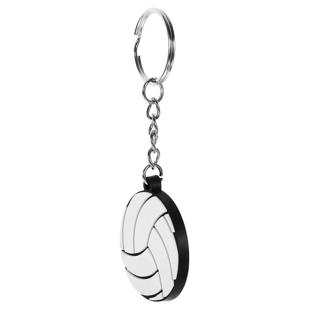

Decorate Volleyball Keychain Child Soccer Ornament Metal Keychains for Backpacks