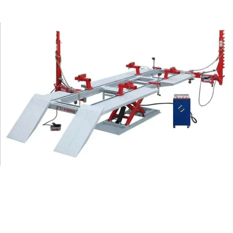 Hot Sale ZHONGTAI ZT-1000 Stainless Steel Car Body Straightening Bench for Workshop Use