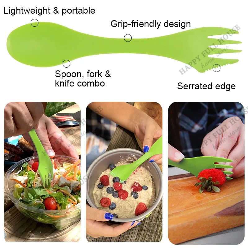 حاوية سلطة بلاستيكية محكمة الغلق مفتوحة من الجانب، برطمانات سلطة محمولة تحافظ على حاوية سلطة الغداء الطازجة