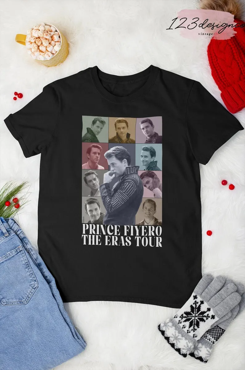 

Prince Fiyero Tour Retro T-Shirt, Winkie Prince Shirt, Jonathan Bailey, Fiyero Bootleg Fans, Wicked Movie Merch