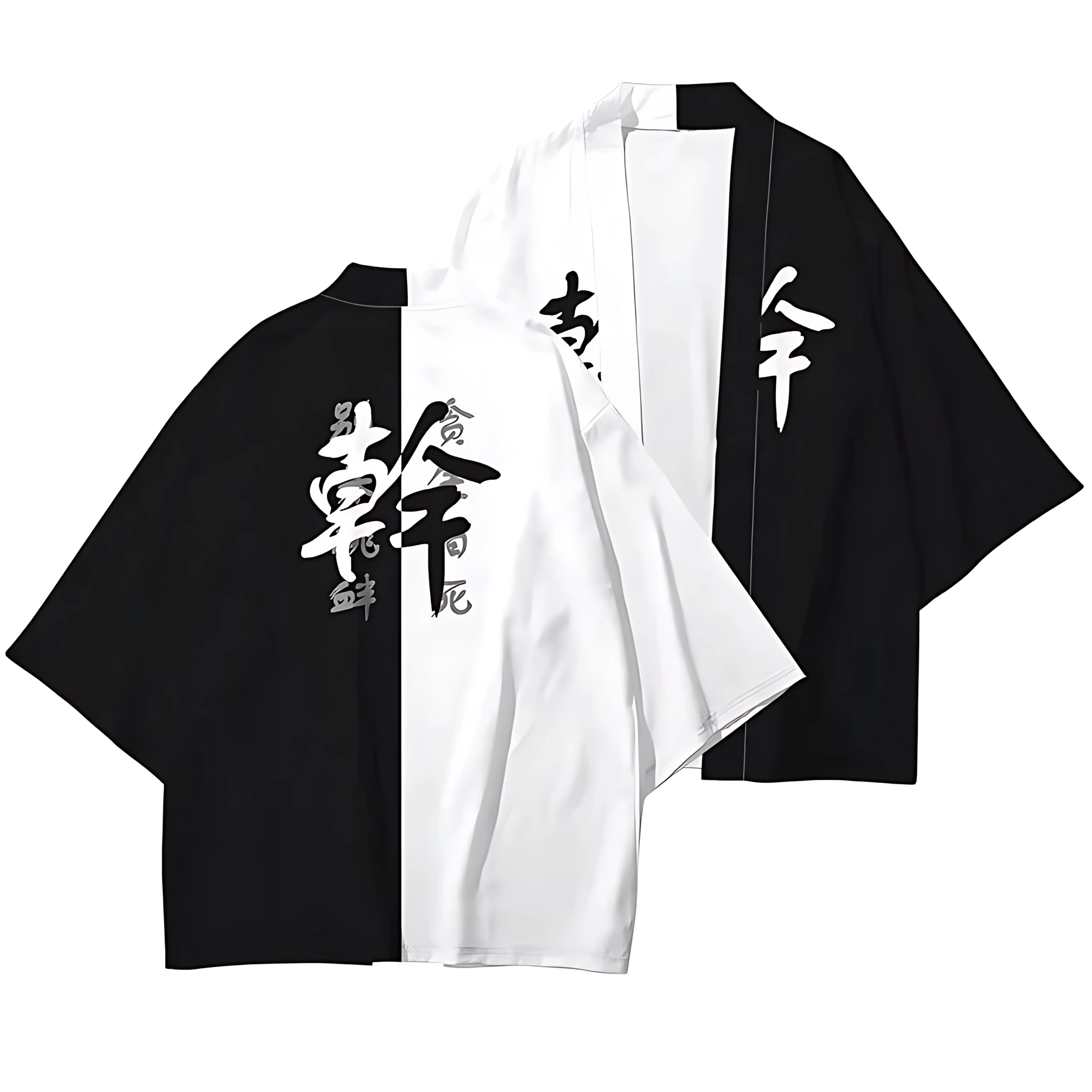 

2026 Summer Men's Kimono 3D Printed Pattern Breathable Lightweight Casual Fashion Outdoor Men's Clothing