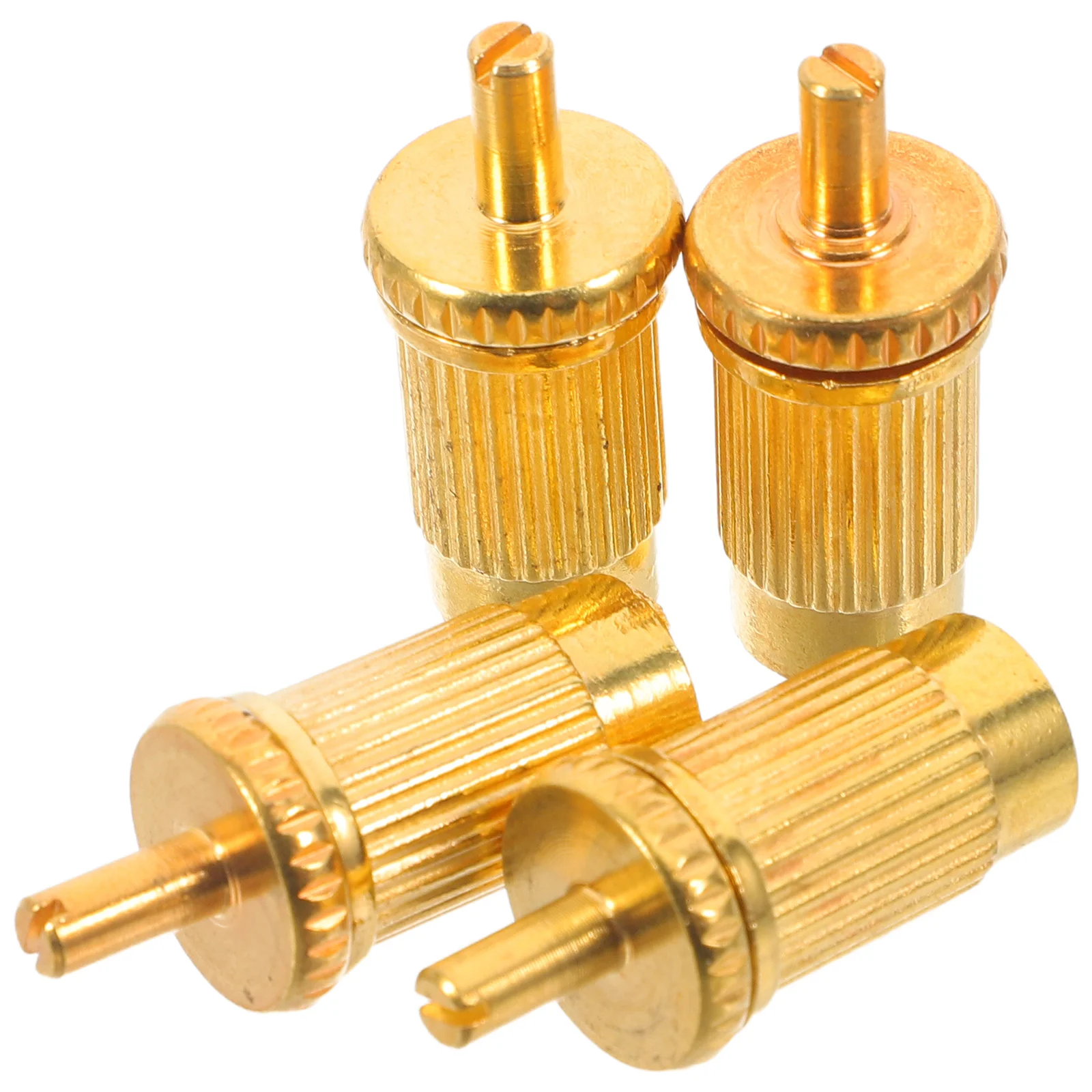 

4Pcs Electric Guitar Bridge Saddle Adjustment Screws Metal Tremolo Bridge Studs Replacement Posts Metric M4 for Precise String