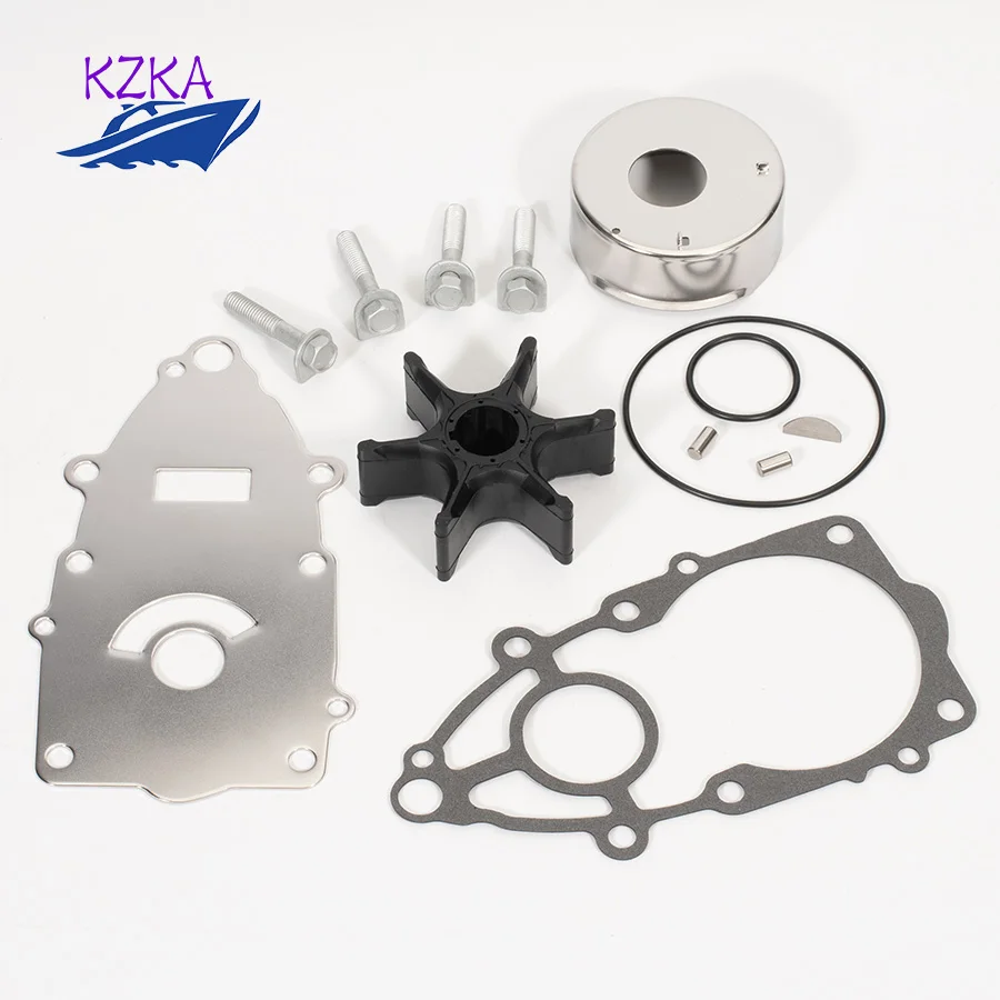 

Water Pump Repair Kit 60X-W0078-00 18-3516 For Yamaha Outboard 200HP 225HP 250HP 300HP VZ200 VZ225 VZ250 VZ300 2003-2009 V6