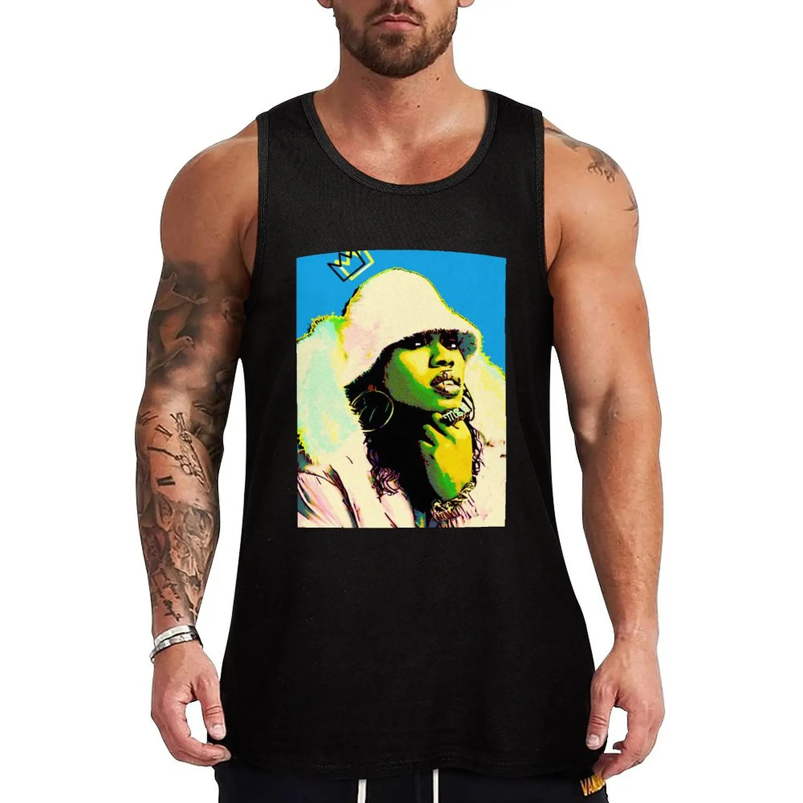 HIP-HOP ICONS: MISDEMEANOR (C. 1997) Tank Top t-shirt for men T-shirt male Men's clothing Top