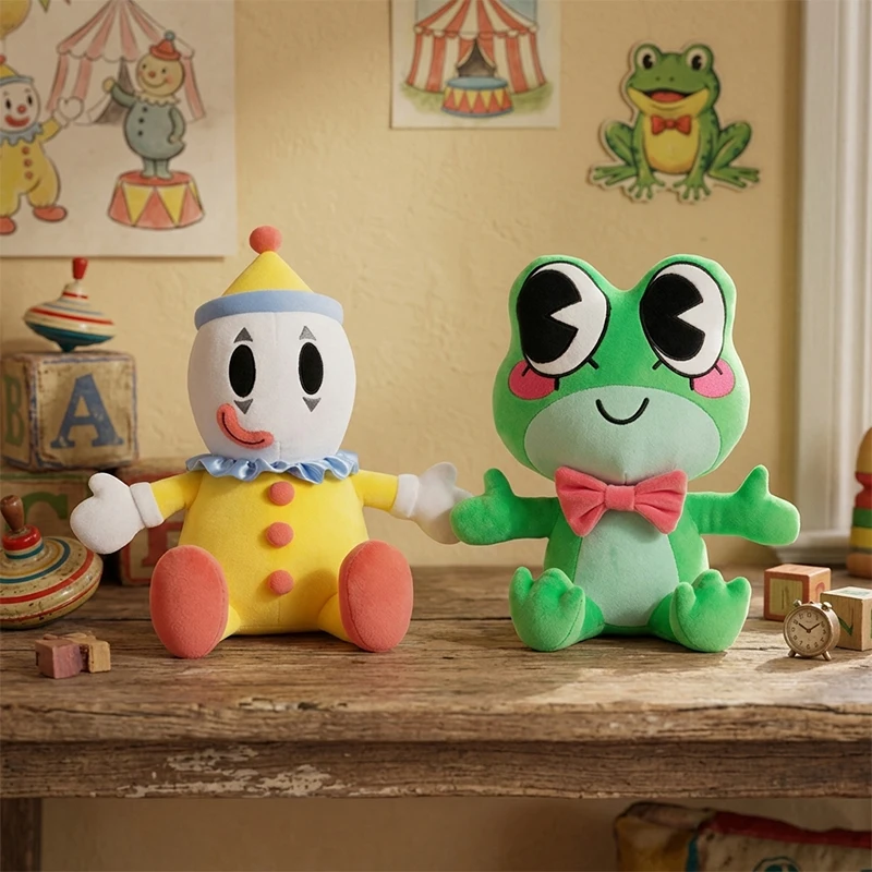 Image of Neuer Anime Ribbit Frosch Plüsch Kaufmo Plüsch Niedlicher Cartoon-Charakter Plüschtier Weiches Stofftier Kawaii Sammlerstück Fan-Geschenk