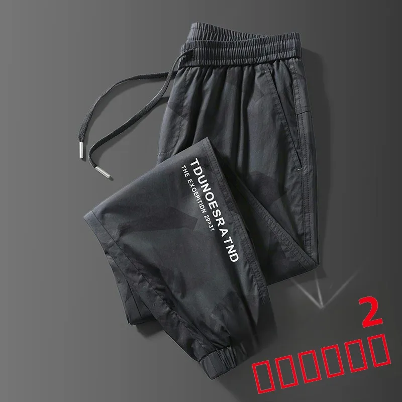 

Мужские повседневные камуфляжные брюки: быстросохнущие, свободные, грязеотталкивающие, износостойкие, рабочие, укороченные (до щиколотки), осенние, модные, молодежные