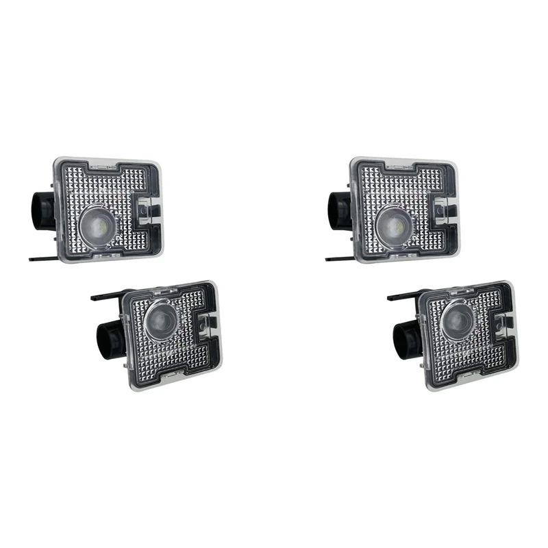 

4 шт., боковое светодиодное освещение автомобиля, проекционная лампа, освещение зеркала заднего вида, приветственный свет для Fox Focus Rs St