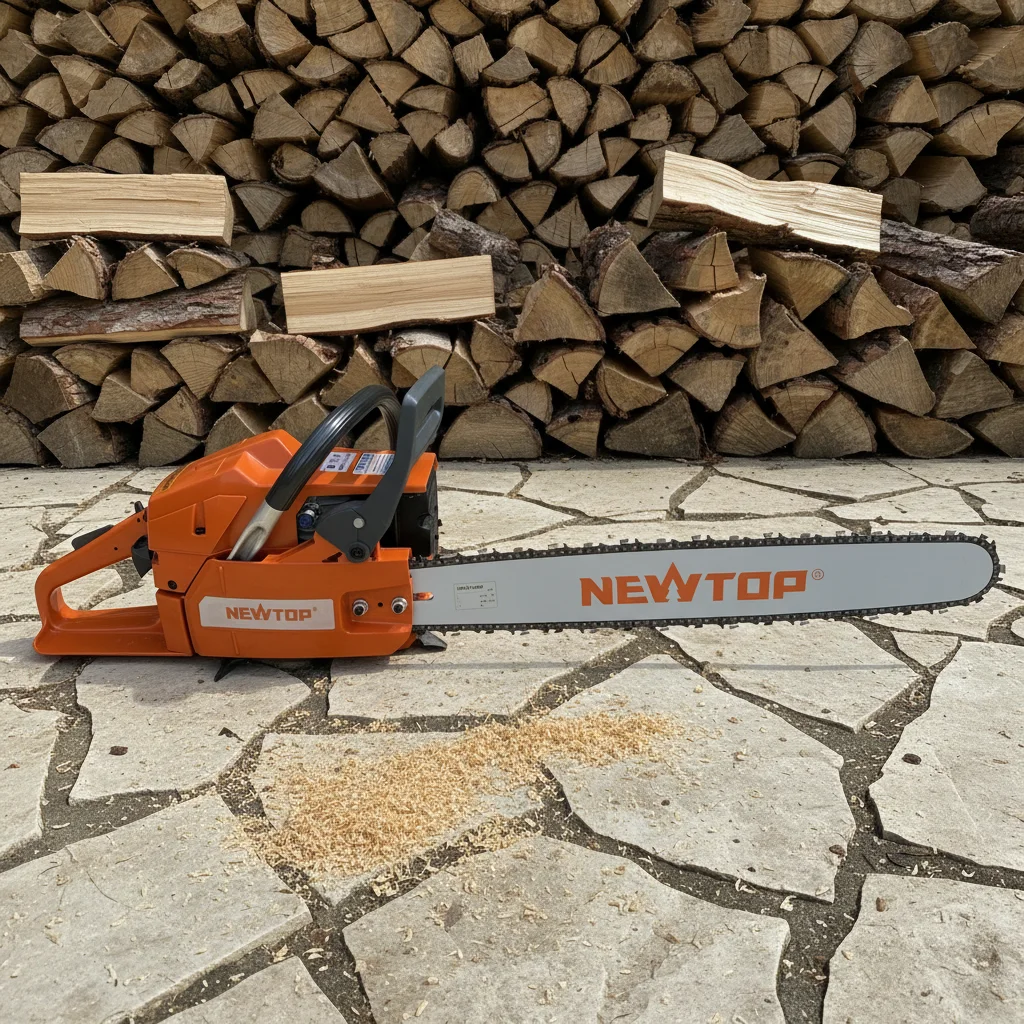 ATV&UTVNewtop Factory-Configured 72cc Petrol Chainsaw  Optimized 7200 Model for High-Efficiency Cutting