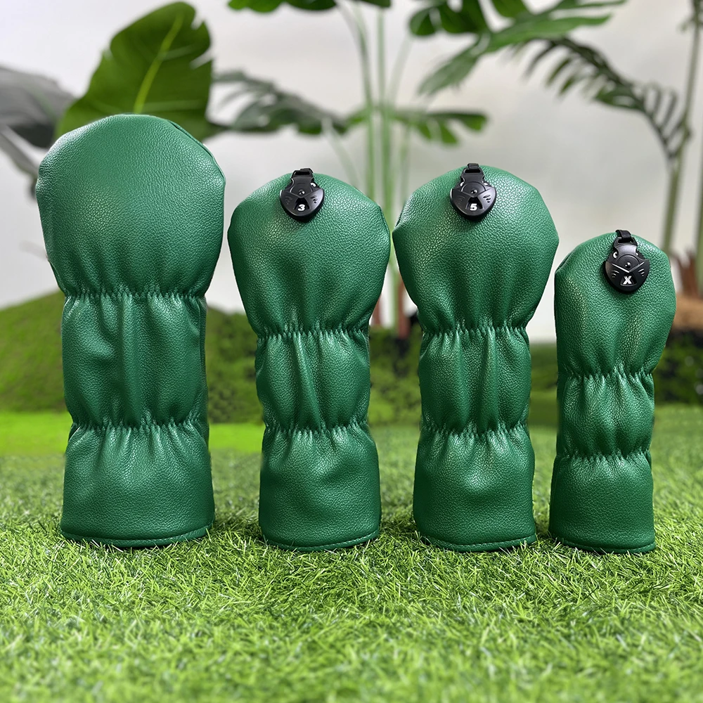 Limited Green golf club head cover:Durable, waterproof, safe, golf accessory protective, providing the best  protectioncover