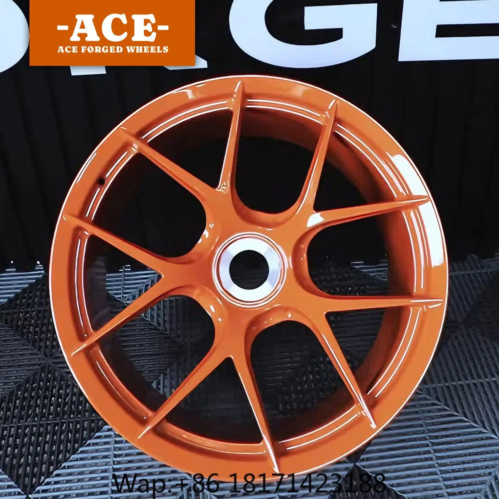 【Hot】Monoblock Custom Forged Sports Car Wheels 17 18 19 20 Inch Aluminum Alloy Rims 5x112 5x114.3 5x120 for Porsche 911 718 Maca