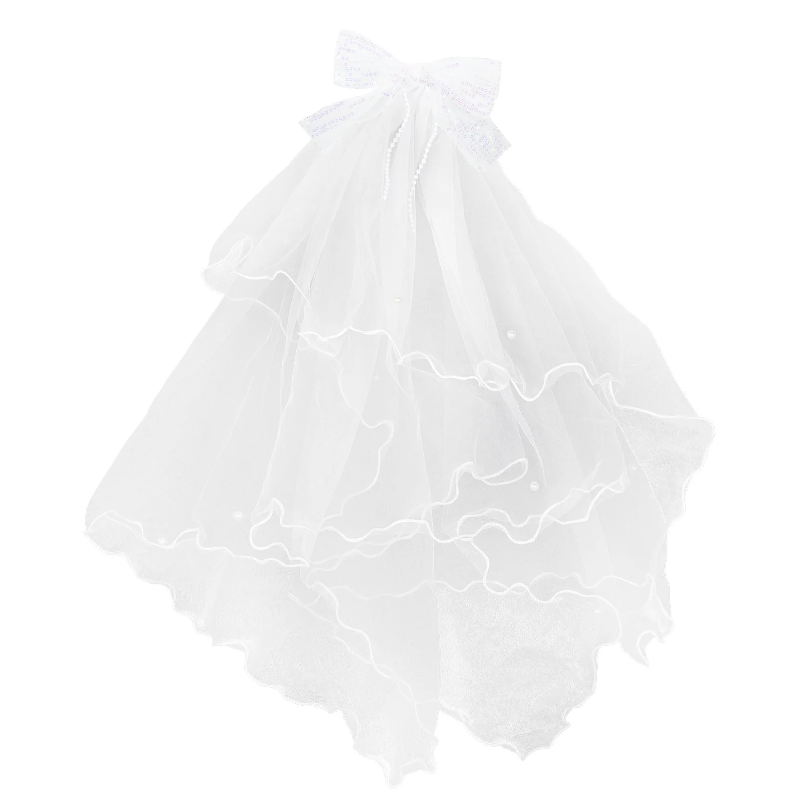 

Заколка для волос для девочек, 1 шт., с мягким вышитым бантом, свадебный головной убор, удобная посадка для фотосессий, банкетов, свадебных торжеств