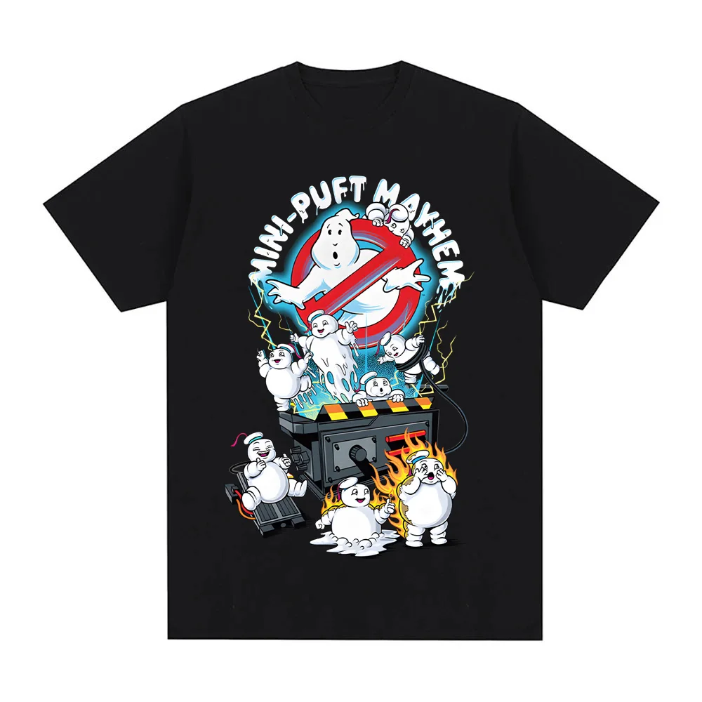 

ФУТБОЛКА GHOSTBUSTERS FROZEN EMPIRE MINI PUFT MAYHEM YOUTH TEE Удобная футболка с принтом Повседневная высококачественная мягкая футболка с круглым вырезом