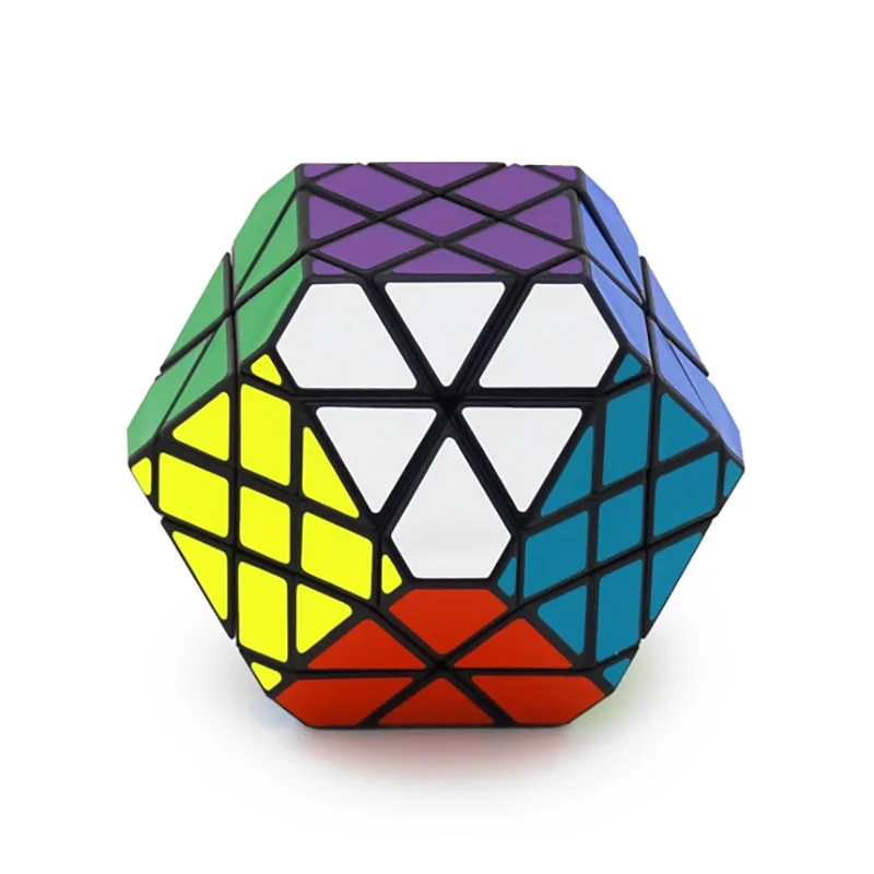 Limited Edition DaYan Gemstone 2x2 Generations Peed Smooth Cube Black and White Transparent Children and Adults' Puzzle Toy