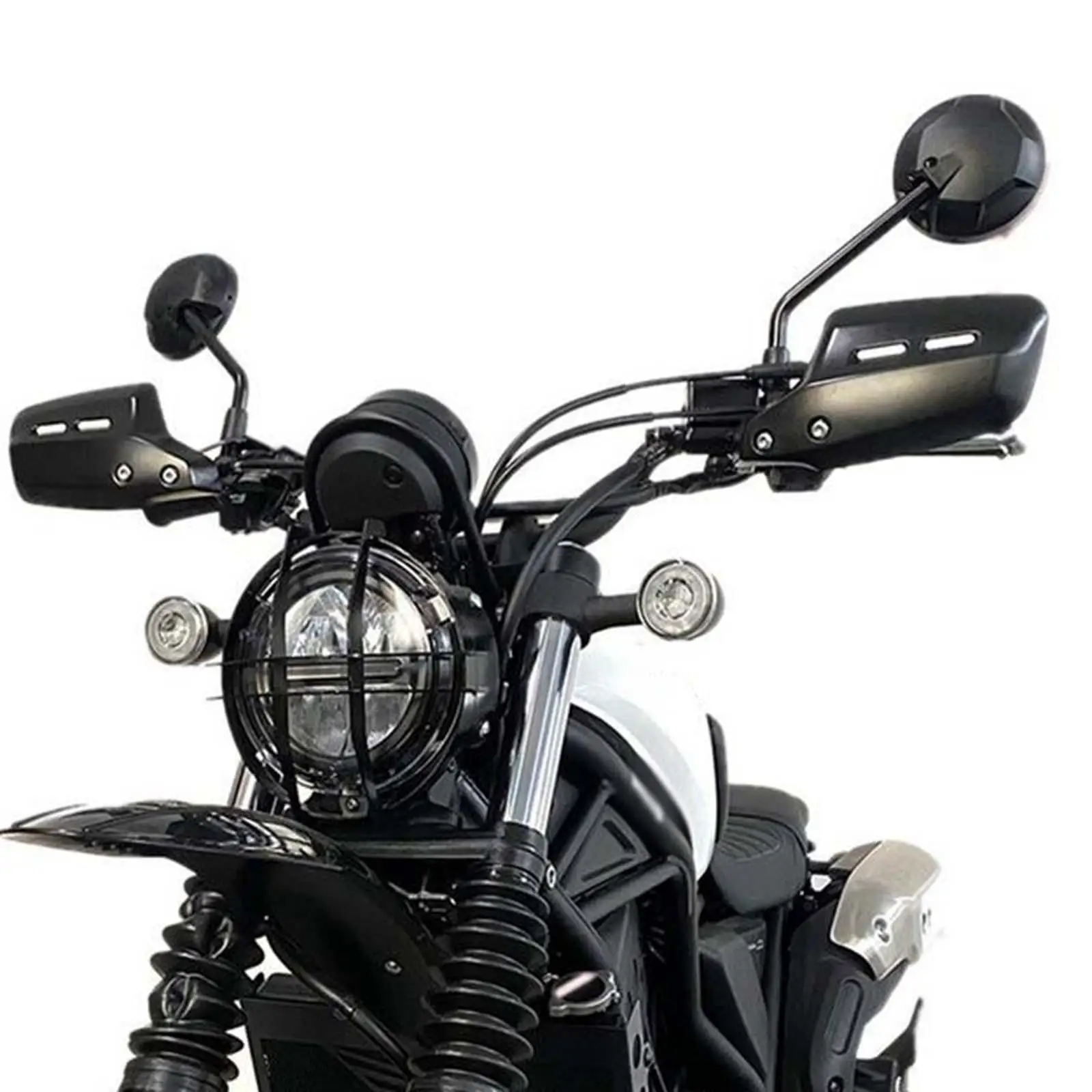 ABS Plastic Motorcycle Handlebar Hand Guards Windproof Accessory Shield for Honda CL500 CL300 CL250