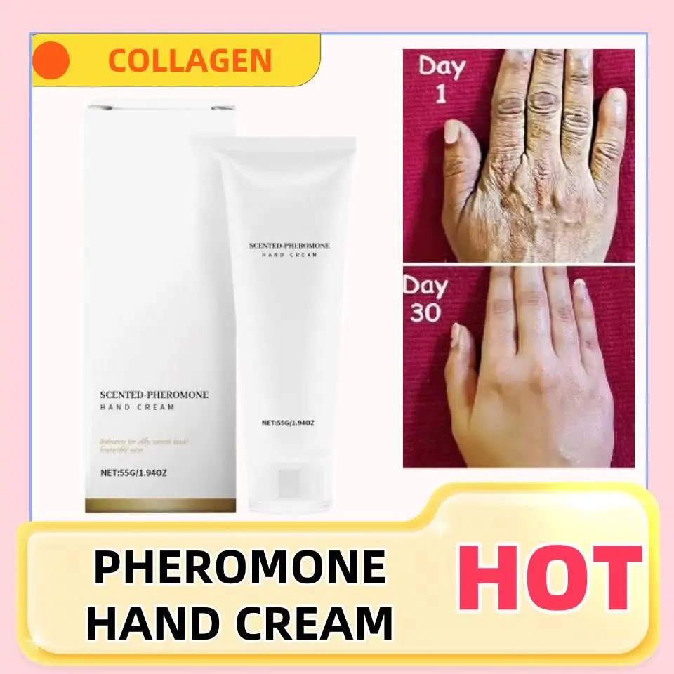 

Collagen Anti-wrinkle Hand Cream Skin Soften Nourish Anti-drying Whitening Moisturizing Cracked Repair Product