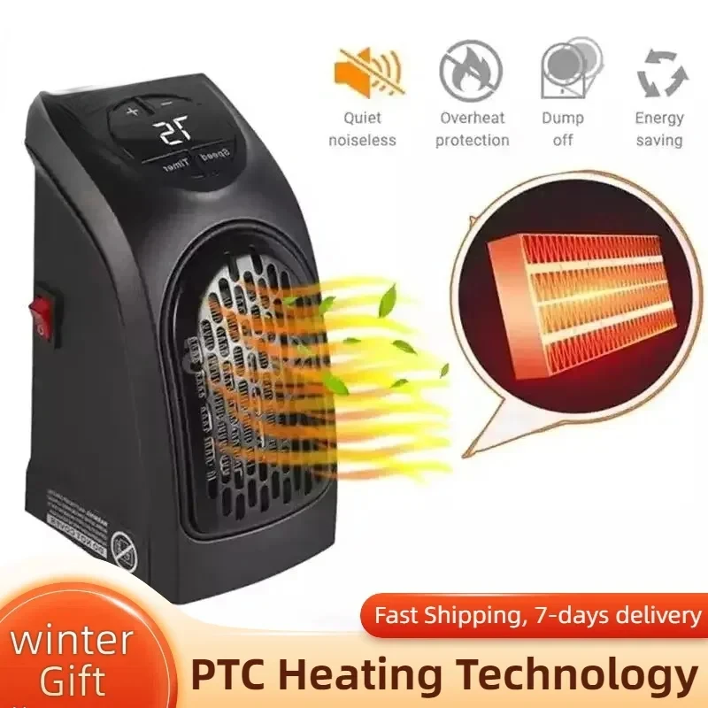 Xiaomi Wall-mounted Heater Home Convenient Mini Small Heater Office Square Heater 400w Winter Wall Heater PTC Heating Technology