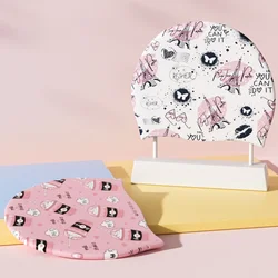 Printed Swimming Caps Men Women Waterproof Soft Silicone Swim Caps Large Size Ear Protection Adult Diving Surfing Swimming Caps
