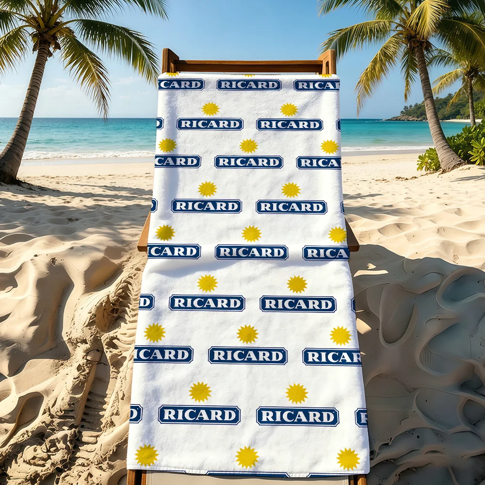 Fashion Logo R-RicardS-ES Towel Towel Microfiber Soft Bath Towel For Travel Fitness Sauna Bathing Camping