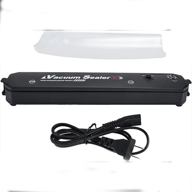 Vacuum Sealer 220V Automatic Packaging Machine Food Vacuum Sealer with 10pcs Free Vacuum Bags Household Vacuum Food Sealing