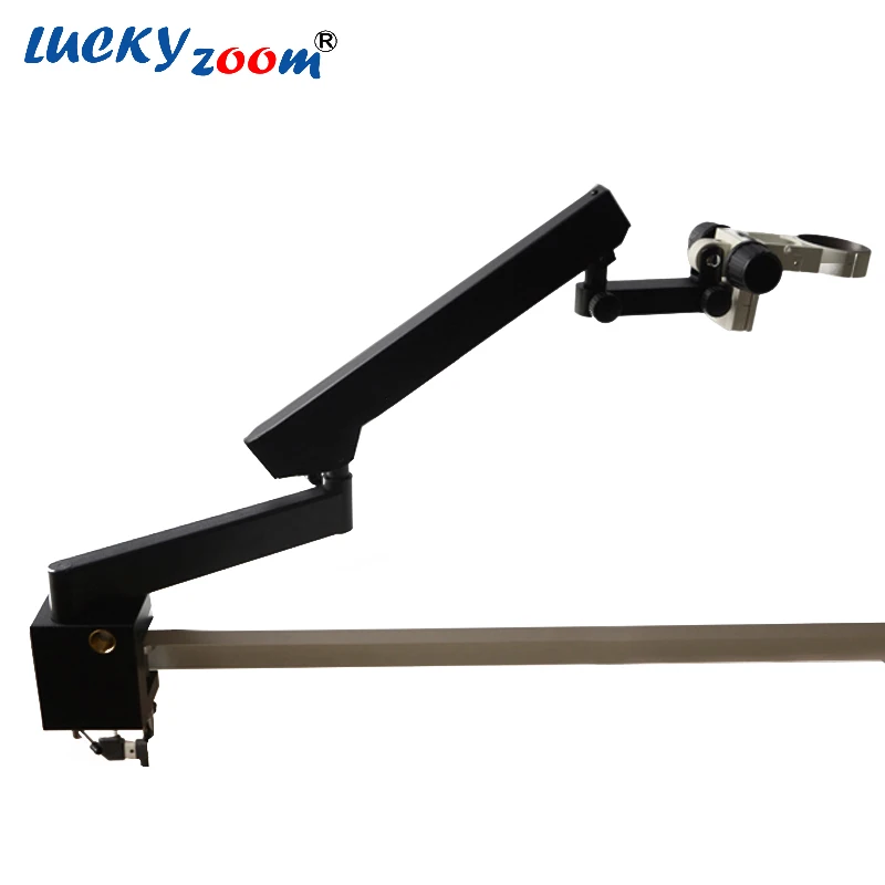 Trinocular Microscope Stand Articulating Arm With Clamp For Stereo Zoom Microscopio A3 Focus Accessories Free Shipping