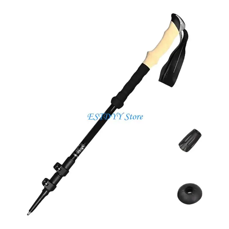 

G6DE Adjustable Walking Trekking Poles Telescopic Climbing for Hiking and Light Weight Walking Hiking