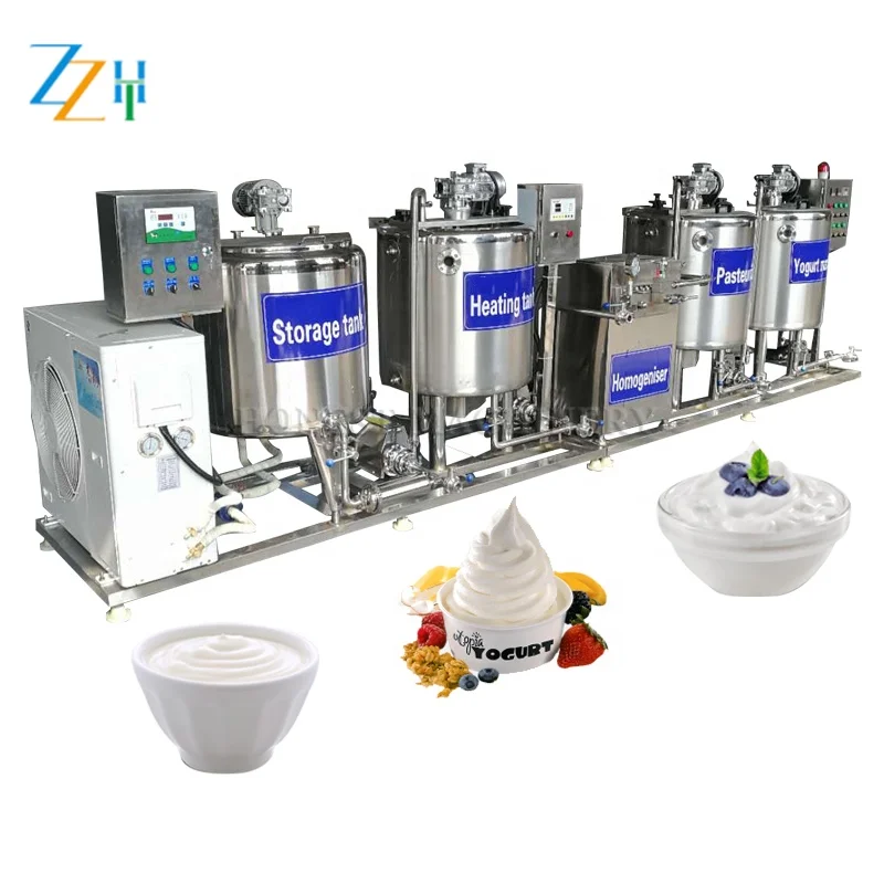 Yogurt Plant Machinery / Industrial Yogurt Making Machine / Yogurt Production Line Milk