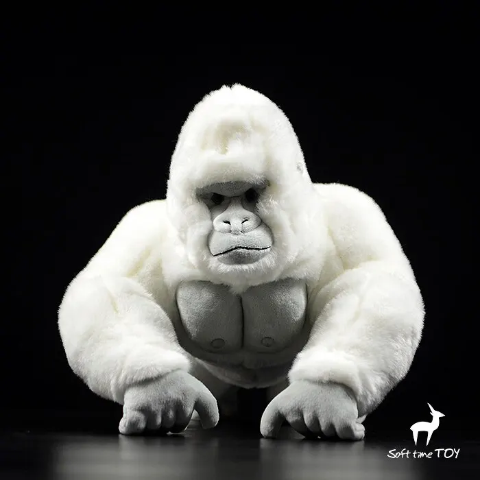 Simulated Albino Gorilla,Vanilla Gorilla Knickknack,nicknack,Small Ornaments and Miniature Models