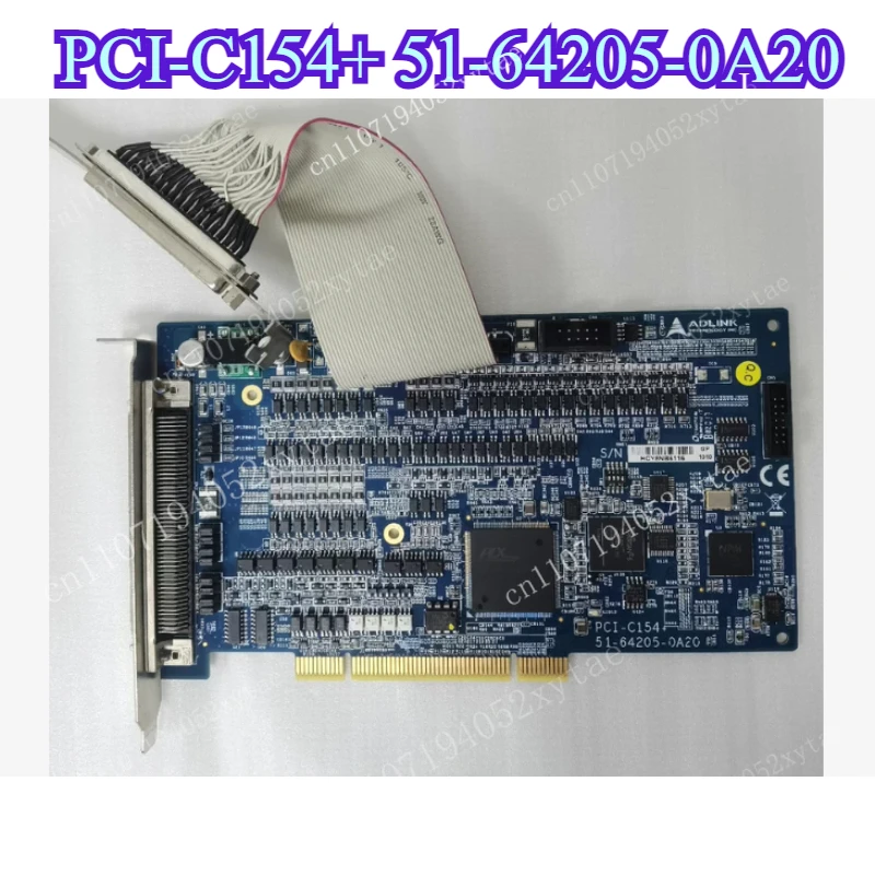 Accessories Motion Control Card PCI-C154+ 51-64205-0A20 with Cable Pulse Sequence 4-Axis Servo Card
