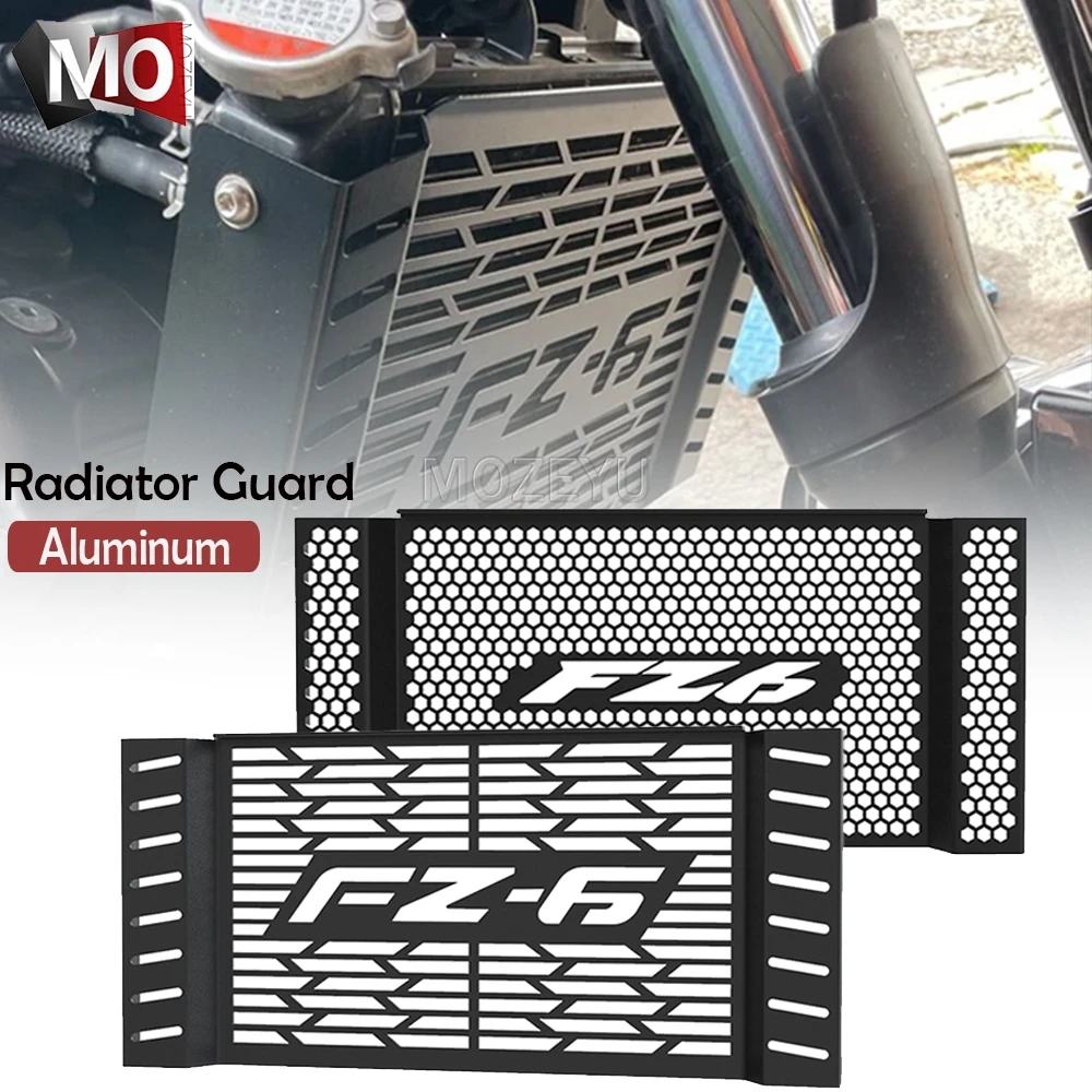 

Radiator Grille Guard Cover For Yamaha FZ6 FAZER 600 FZ6S FZ6N FZ6 S N FAZER600 2007 2008 2009 2010 Motorcycle Accessories