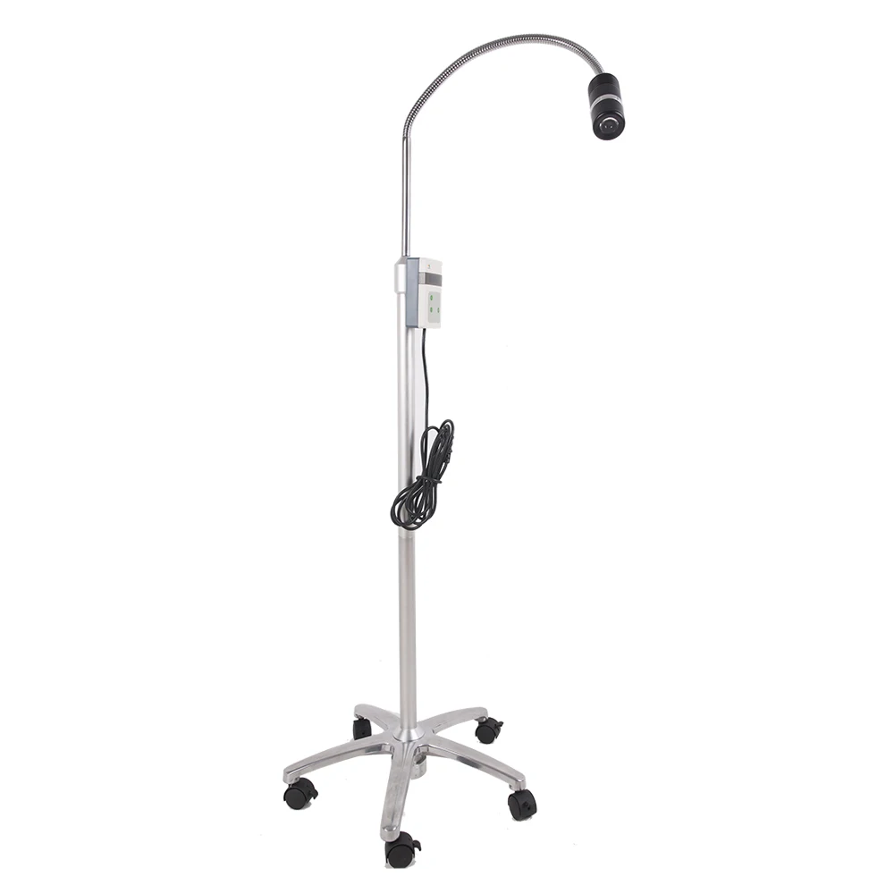 ATV Micare JD1200L 12w Portable Movable Standing On Floor Flexible Arm LED Operation Room Light Examination Lamp