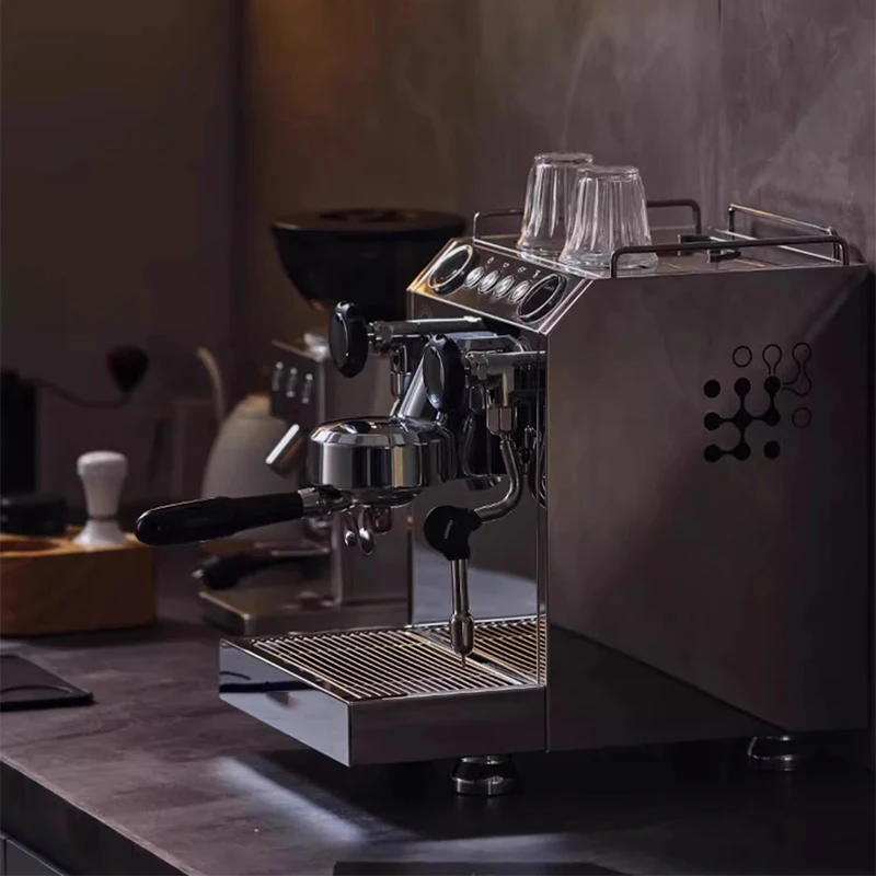 Espresso Machine 15 Bar Coffee Machine Semi-automatic Household Coffee Maker with Foaming Milk Frother 2700W