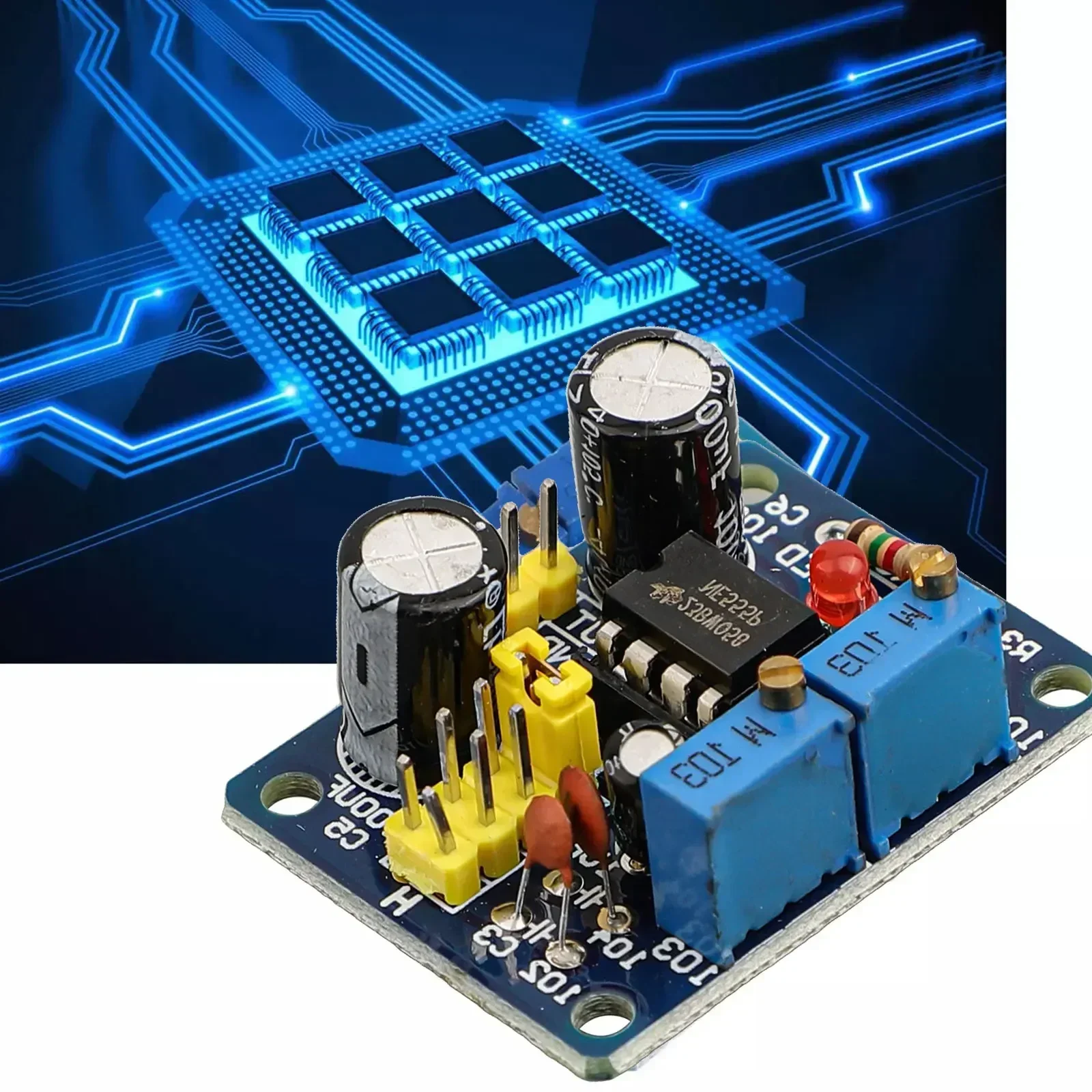 Pulse Frequency Generator Module 2.9x3.6 Cm Board Module Duty Cycle Generator For Equipment Generator NE555 Main Chip New