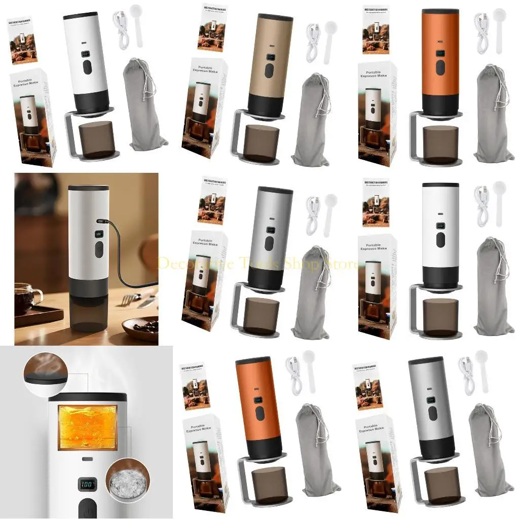 

Qx2e Espresso Machine Автомагревание 90 ° C Легкая сборка идеальный подарок для любителя кофе