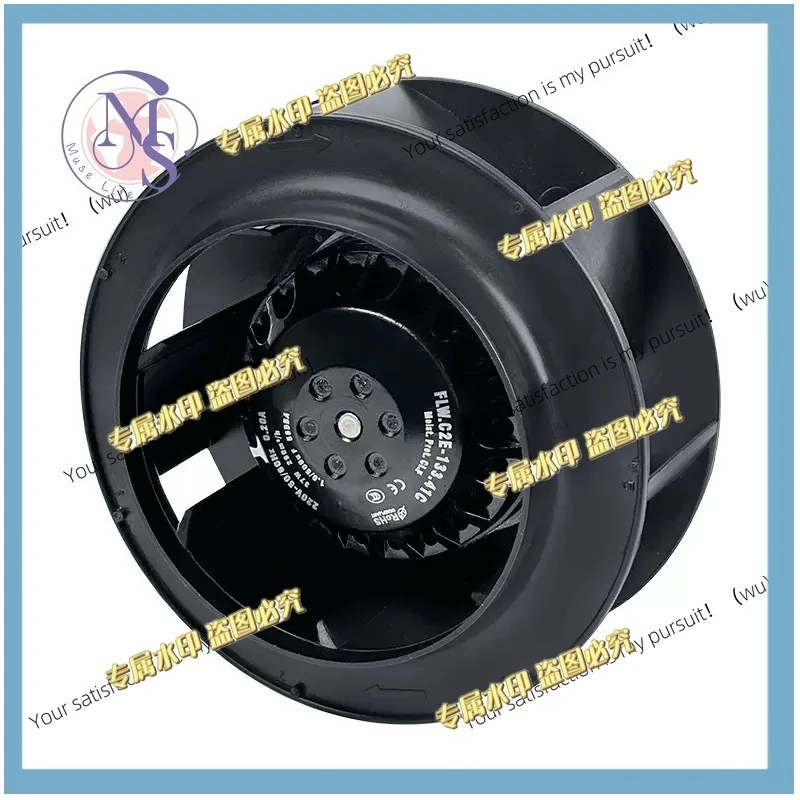 220/380V vortex turbine centrifugal fan FLW133 duct type air purifier fan