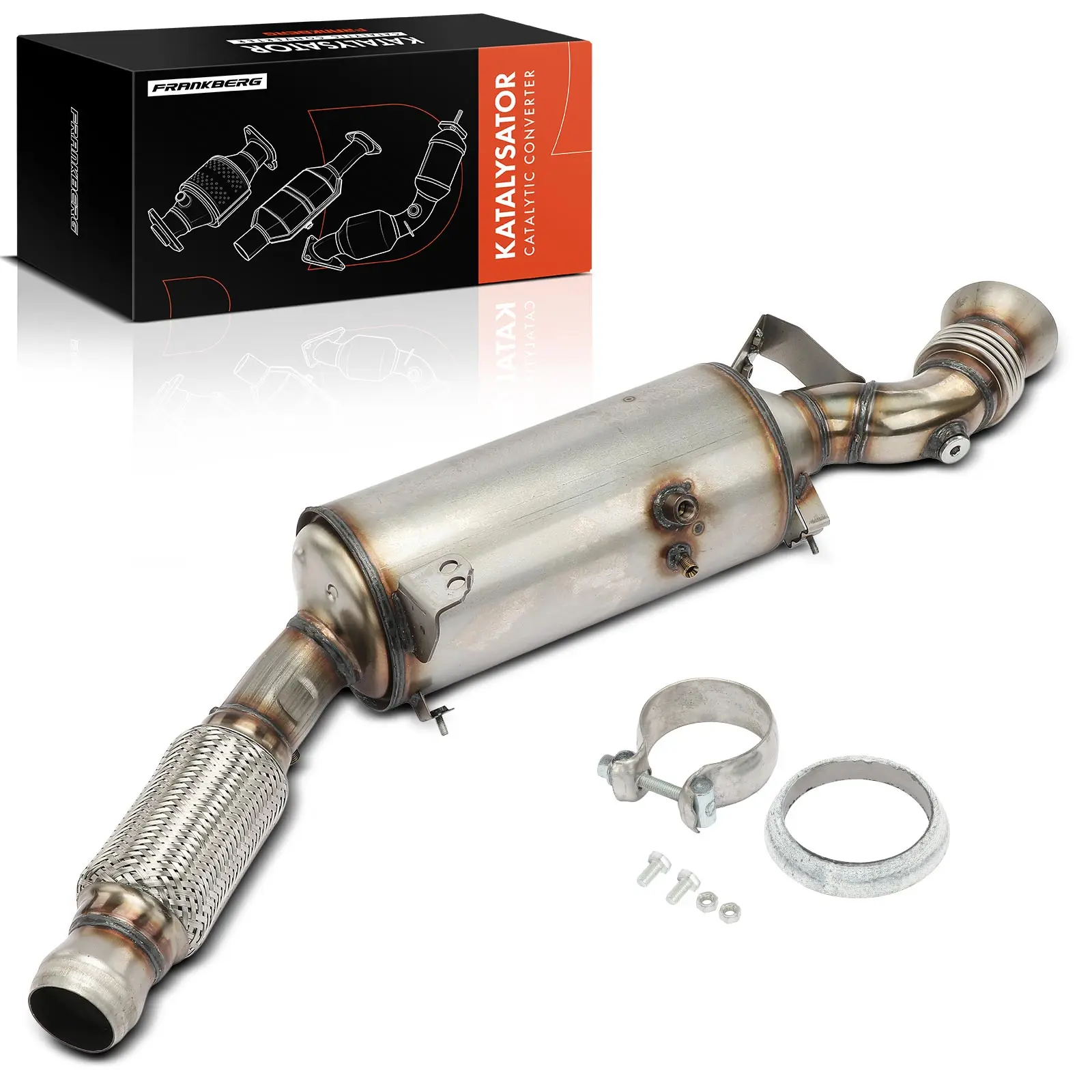 Frankberg 1x Partikelfilter voor Mercedes-Benz Sprinter 3,5-T Bus Box Platform/Chassis B906 9064901900 73307 9064902014